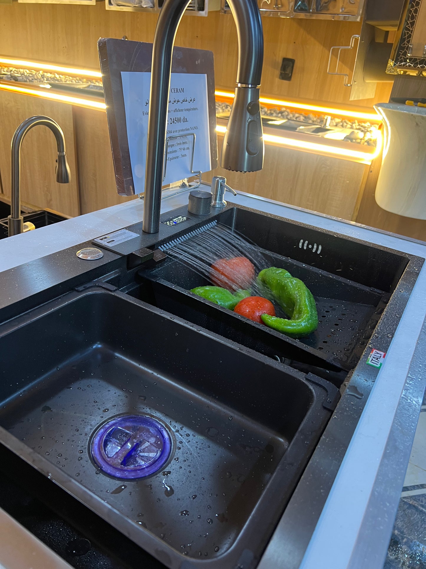EVIER CUISIN INOX 304