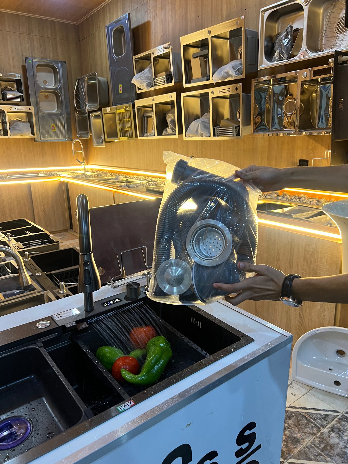 EVIER CUISIN INOX 304