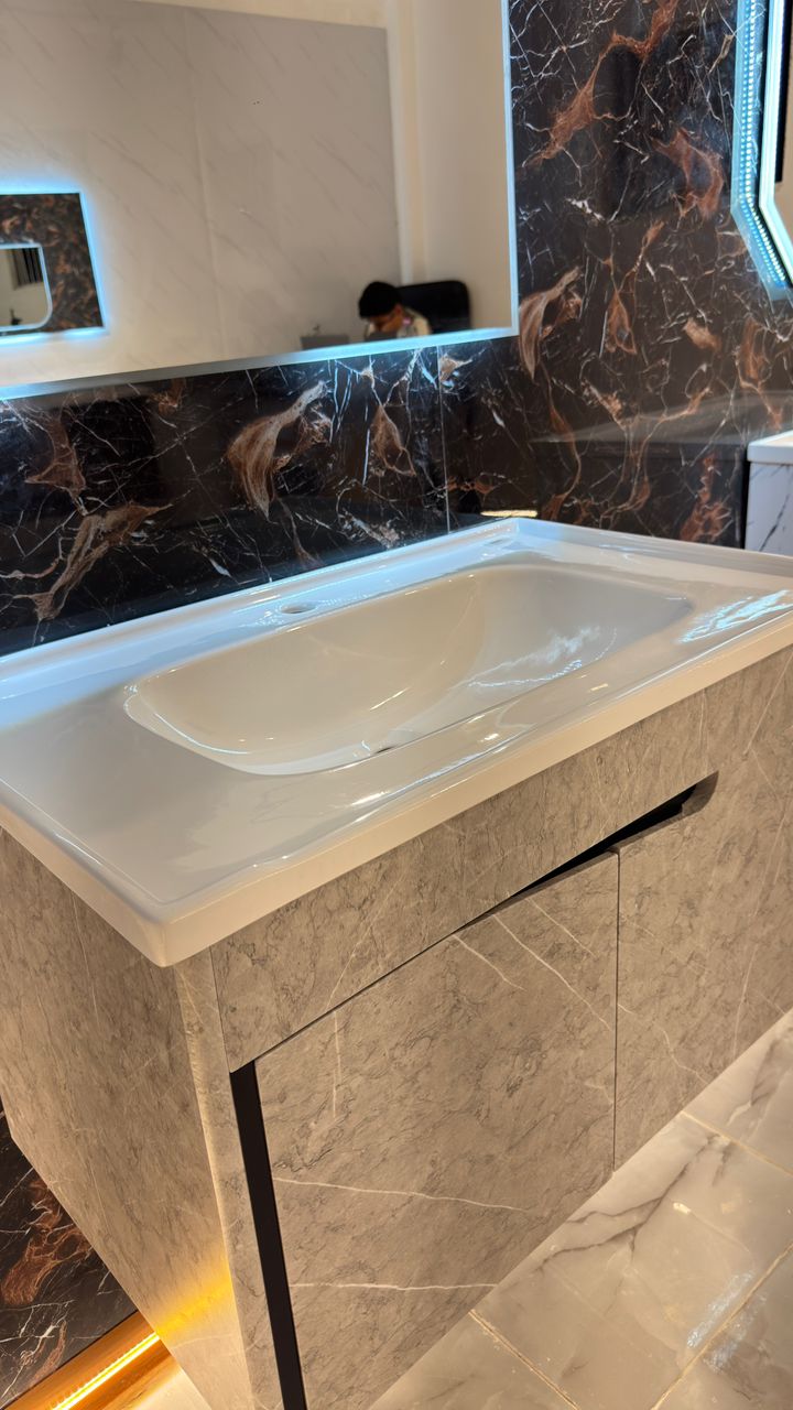 MEUBLE SALLE DE BAIN PVC 18 MM