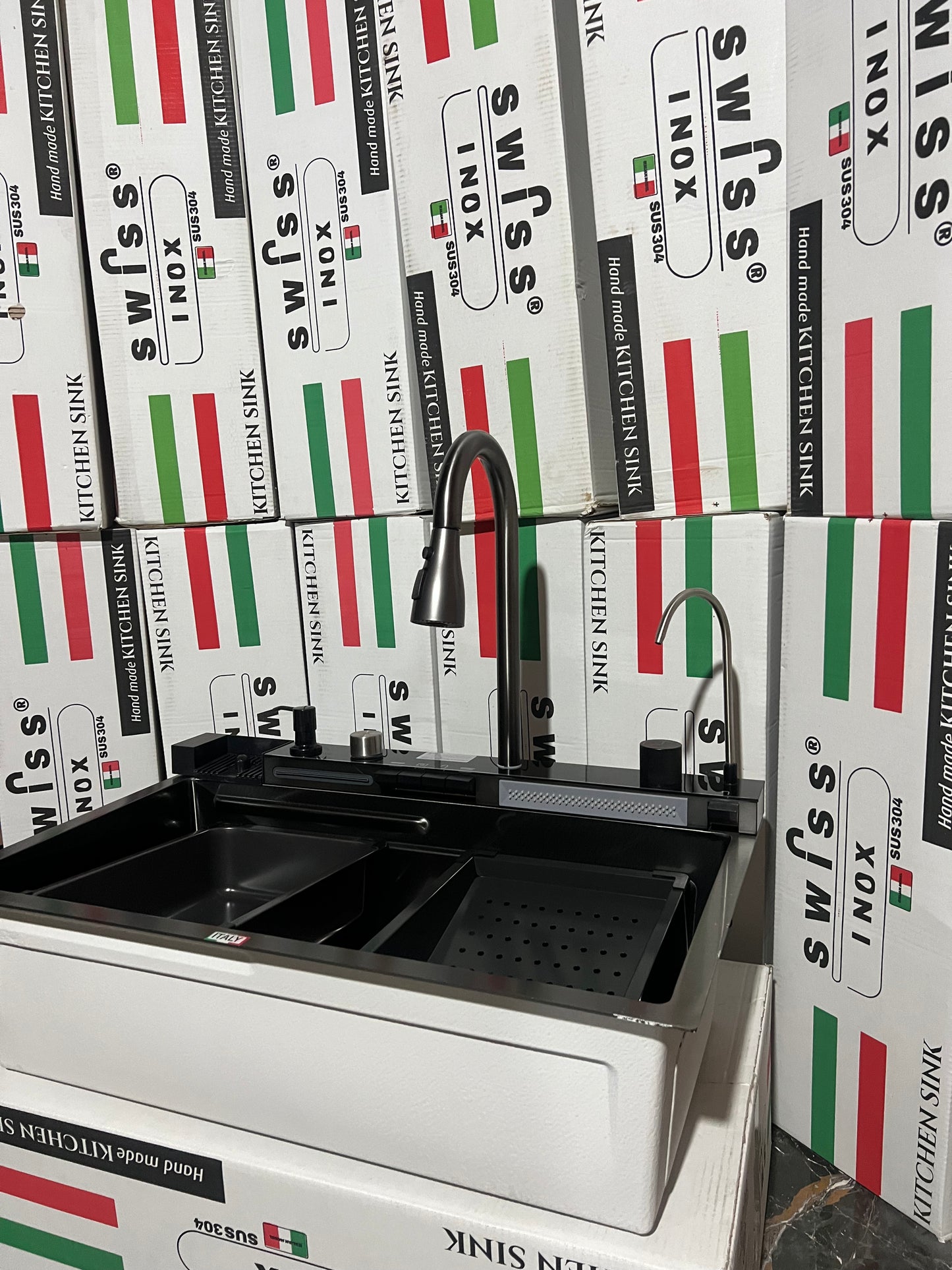 EVIER DE CUISINE THERMOSTATIQUE Modèle Italie ⭐