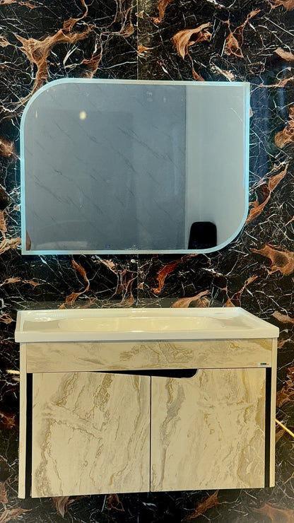 MEUBLE SALLE DE BAIN 100%PVC 18 MM